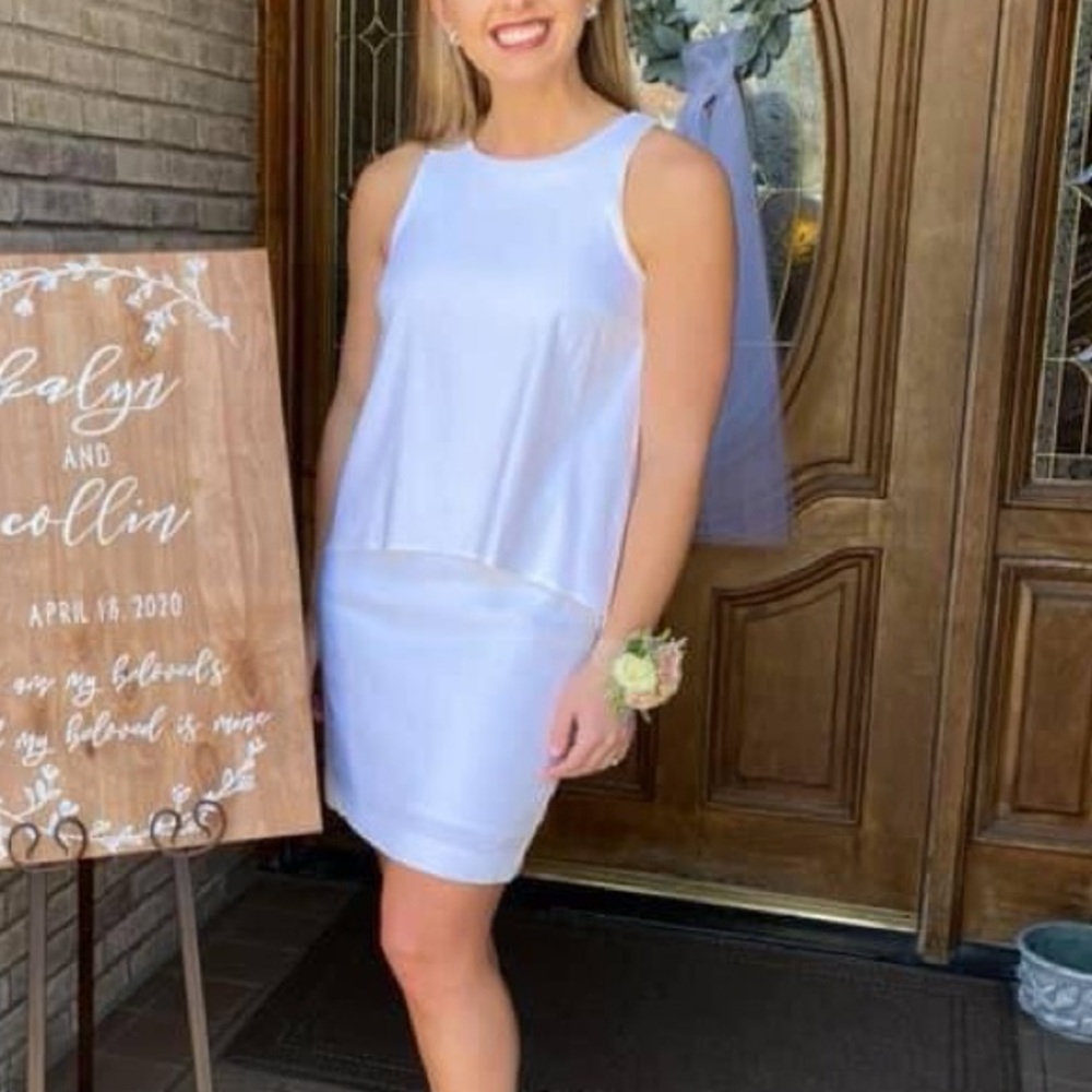 Antonio Melani white dress size 8